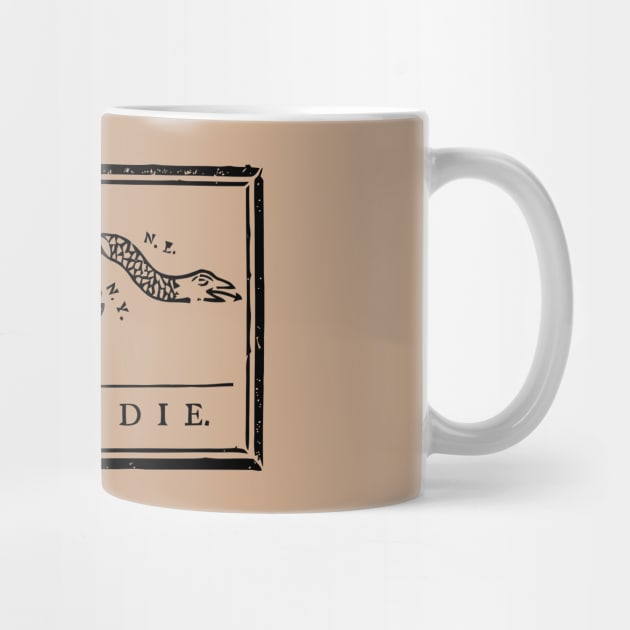 Join or Die Snake - U.S. History by warishellstore